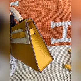 Hermès Kelly Mini сумка второго поколения, импортная кожа Epsom, 