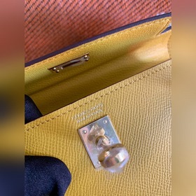 Hermès Kelly Mini сумка второго поколения, импортная кожа Epsom, 