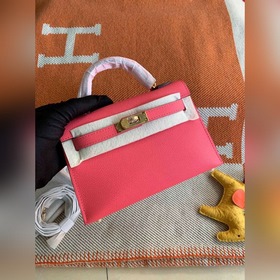 Hermès Kelly Mini сумка второго поколения, импортная кожа Epsom,