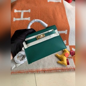Hermès Kelly Mini сумка второго поколения, импортная кожа Epsom,