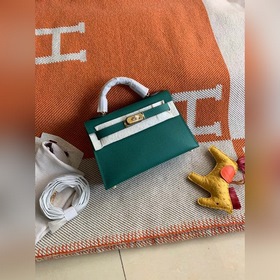 Hermès Kelly Mini сумка второго поколения, импортная кожа Epsom, 