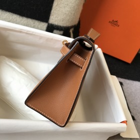 Hermès Kelly I поколение сумка полуручной работы, восковая нить, 