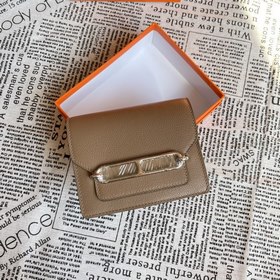 Hermès Rouli Slim сумка через плечо с застежкой виде свиного носа