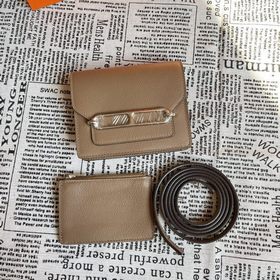 Hermès Rouli Slim сумка через плечо с застежкой виде свиного носа