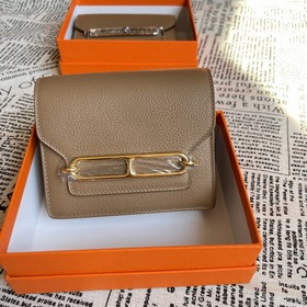 Hermès Rouli Slim сумка через плечо с застежкой виде свиного носа