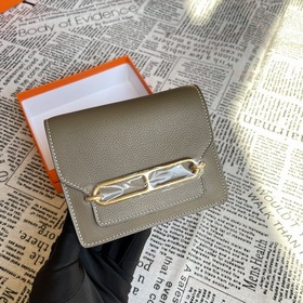 Hermès Rouli Slim сумка через плечо серебряной застежкой Ever Co