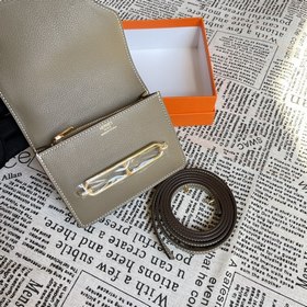 Hermès Rouli Slim сумка через плечо серебряной застежкой Ever Co