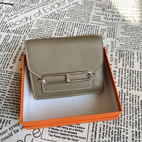 Hermès Rouli Slim сумка через плечо серебряной застежкой Ever Co