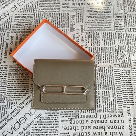 Hermès Rouli Slim сумка через плечо серебряной застежкой Ever Co