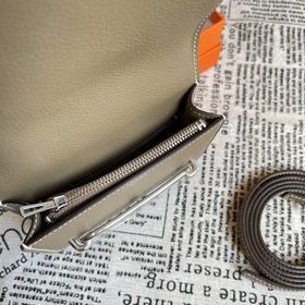 Hermès Rouli Slim сумка через плечо серебряной застежкой Ever Co