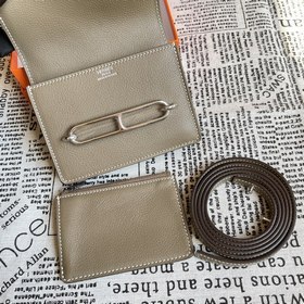 Hermès Rouli Slim сумка через плечо серебряной застежкой Ever Co
