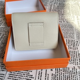 Hermès Rouli Slim «Свиной нос» Сумка через плечо, молочный коктей