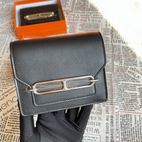 Hermès Rouli Slim сумка через плечо с застежкой виде свиного носа