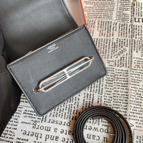 Hermès Rouli Slim сумка через плечо с застежкой виде свиного носа