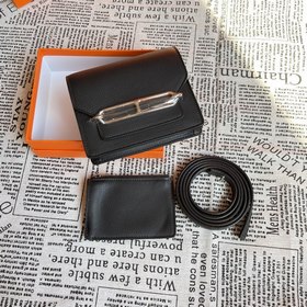 Hermès Rouli Slim сумка через плечо с застежкой виде свиного носа