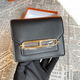 Hermès Rouli Slim сумка через плечо с застежкой виде свиного носа