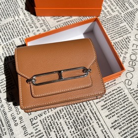 Hermès Rouli Slim сумка через плечо серебряной застежкой Ever Co