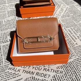 Hermès Rouli Slim сумка через плечо серебряной застежкой Ever Co