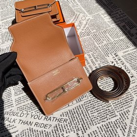 Hermès Rouli Slim сумка через плечо серебряной застежкой Ever Co