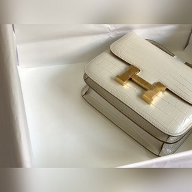 Hermès Constance Kang с крокодиловым узором, сумка через плечо Сп