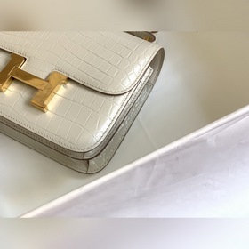 Hermès Constance Kang с крокодиловым узором, сумка через плечо Сп