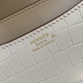 Hermès Constance Kang с крокодиловым узором, сумка через плечо Сп