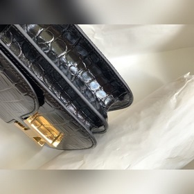 Hermès Constance Kang сумка через плечо с крокодиловым узором Спе