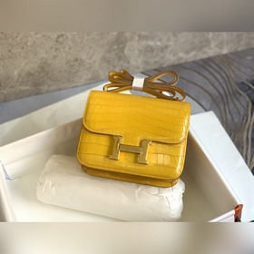 Hermès Constance Kang с крокодиловым узором, сумка через плечо Сп