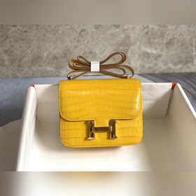 Hermès Constance Kang с крокодиловым узором, сумка через плечо Сп