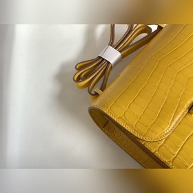 Hermès Constance Kang с крокодиловым узором, сумка через плечо Сп