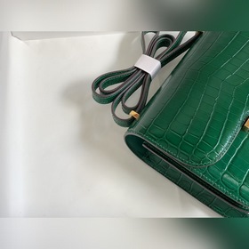 Hermès Constance Kang сумка через плечо с крокодиловым узором Спе