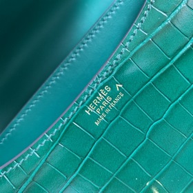 Hermès Constance Kang сумка через плечо с крокодиловым узором Спе