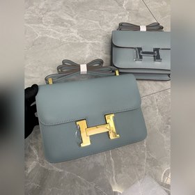 Hermès Constance Констасумка стюардессы из кожи эпсом с золотыми 