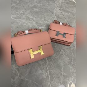 Hermès Constance Констас, сумка стюардессы, кожа Epsom, золотая и