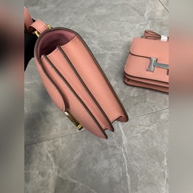 Hermès Constance Констас, сумка стюардессы, кожа Epsom, золотая и
