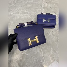 Hermès Constance Констас, сумка стюардессы, кожа Epsom, золотая и