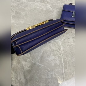 Hermès Constance Констас, сумка стюардессы, кожа Epsom, золотая и