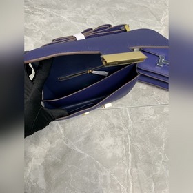 Hermès Constance Констас, сумка стюардессы, кожа Epsom, золотая и