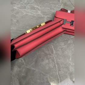 Hermès Constance Констасумка стюардессы из кожи эпсом с золотыми 