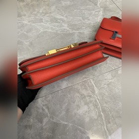 Hermès Constance Констасумка стюардессы из кожи эпсом с золотыми 