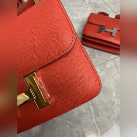 Hermès Constance Констасумка стюардессы из кожи эпсом с золотыми 