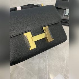 Hermès Constance Констасумка стюардессы из кожи эпсом с золотыми 