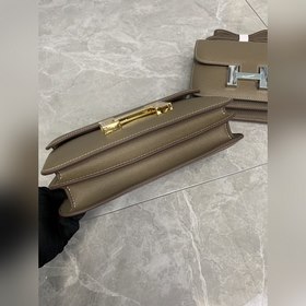 Hermès Constance Констасумка стюардессы из кожи эпсом с золотыми 