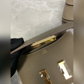 Hermès Constance Констасумка стюардессы из кожи эпсом с золотыми 