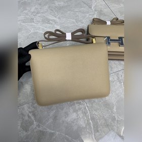 Hermès Constance Констас, сумка стюардессы, кожа Epsom, золотая и
