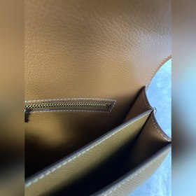 Hermès Constance Констас, сумка стюардессы, кожа Epsom, золотая и