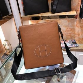 HERMES Новая мужская сумка через плечо Модель： 82364-4 Новая му