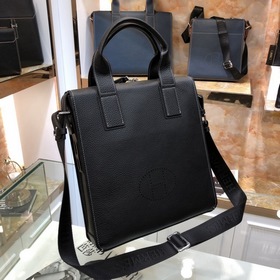 HERMES Мужская сумка через плечо Модель： 82377-3 A Импортная кож
