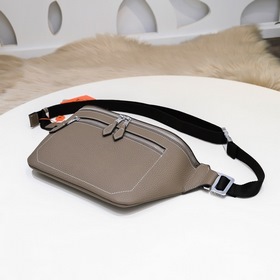 Hermes - Мужская сумка через плечо из телячьей кожи Изготовлена и