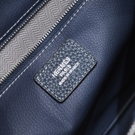 Hermes - Мужская сумка Hermes из телячьей кожи Изготовлена из имп